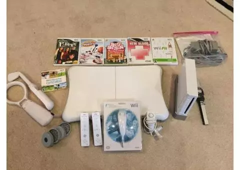 Wii and Wii fit
